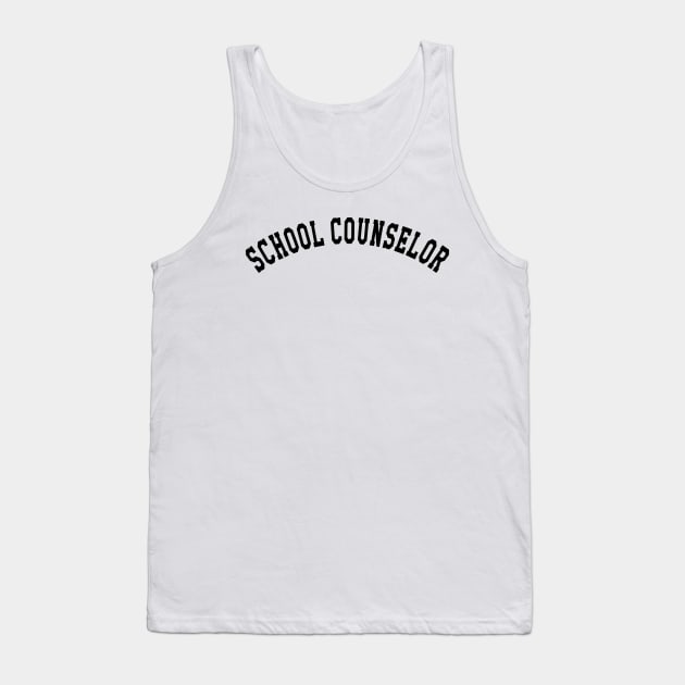 School Counselor Tank Top by KC Happy Shop